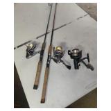 2 Fishing Rods & Reels
