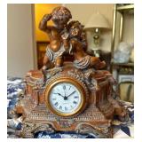Baroque-Style Mantel Clock