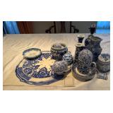 Blue and White Tableware