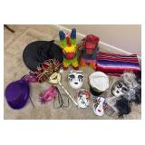 Masks, Hats, and Decor
