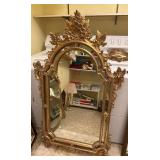 Ornate Gold Wall Mirror