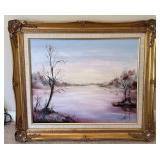 Laura Beeler 1987 Landscape Painting
