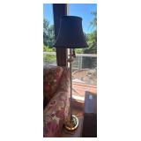 Floor Lamp With Gray Shade