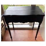 Wooden Black Writing Desk