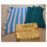 Three Crochet Blankets