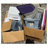 Plastic Containers and Lids