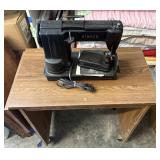 Singer 301A Sewing Machine and Table