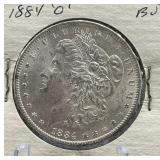 1884-O Morgan Silver Dollar
