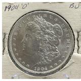 1904-O Morgan Silver Dollar BU