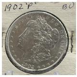 1902-P Morgan Silver Dollar BU