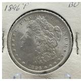 1896-P Morgan Silver Dollar BU