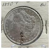 1880-P Morgan Silver Dollar BU