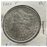 1896-P Morgan Silver Dollar BU
