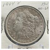 1904-O Morgan Silver Dollar MS-63