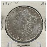1901-O Morgan Silver Dollar BU