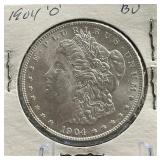 1904-O Morgan Silver Dollar BU