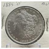 1885-O Morgan Silver Dollar BU