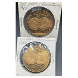 1960 300-Year Tercentenary Commemorative Coins