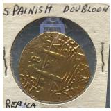 Spanish Doubloon Replica Coin