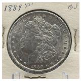 1889-P Morgan Silver Dollar BU