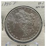 1880-P Morgan Silver Dollar BU MS 65