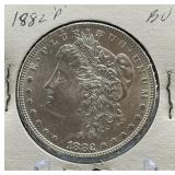 1882-P Morgan Silver Dollar BU
