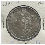 1885-P Morgan Silver Dollar BU