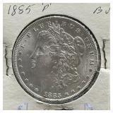 1885-P Morgan Silver Dollar BU