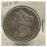 1883-P Morgan Silver Dollar Coin