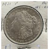 1921 P Morgan Silver Dollar MS-60