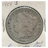 1904-S Morgan Silver Dollar