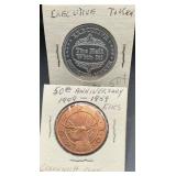 50th Anniv Greenwich, ELKS Coin & Executive Token
