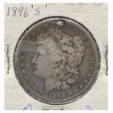 1896-S Morgan Silver Dollar