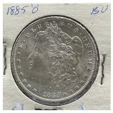 1885-O Morgan Silver Dollar BU