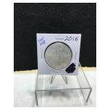 2016 Silver Eagle Coin