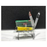 Case Trapper Yellow Bone Handles