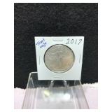 2017 Silver Eagle Coin