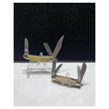 Owl Head and Bow Back Pocketknives