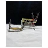 Kissing Crane and Owl Head Knives