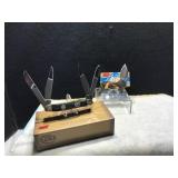 Colt 5-Blade Muskrat and Chubby Knife