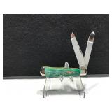 Case Trapper Emerald Green Bone