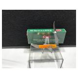 Case Tiny Toothpick Orange Bone Knife