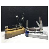 2 Colt Knives With Boxes, New