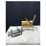 Kissing Crane and Robert Klaas Knives