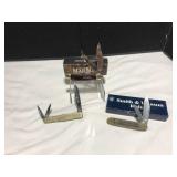 Kissing Crane, Marble, and Smith & Wesson Knives