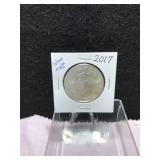 2017 Silver Eagle Coin