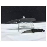 Two Kershaw Single Blade Knives