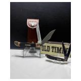 Old Timer Pocketknives Set in Box