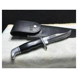 Buck Hunting knife 119, with sheath