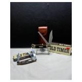 2 Old Timer Pocketknives